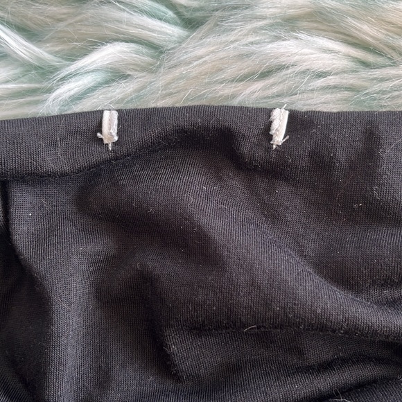 H&M Black, textured, Spaghetti Strap Tank Top, Size XL - Picture 11 of 11